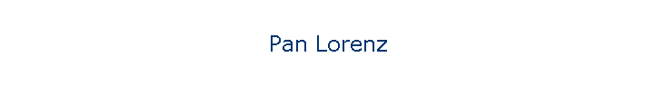 Pan Lorenz